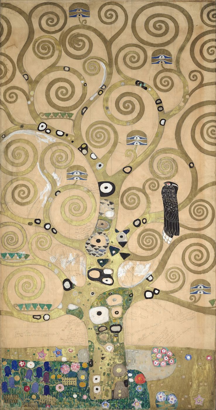 Gustav Klimt, Tree of Life — every feeling a branch